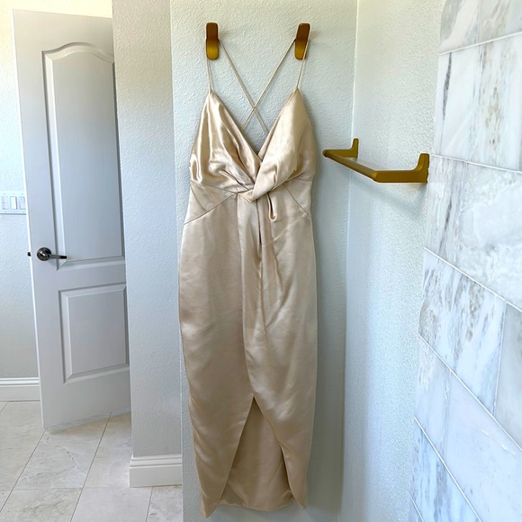 white christmas dresses Freesia Formal Dress Champagne - S main image 0